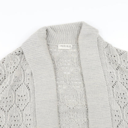 Womens UK Size S Marks and Spencer Beige Cardigan Jumper