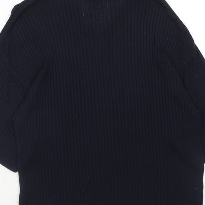 Womens UK Size 8 Red Herring Blue Pullover Jumper