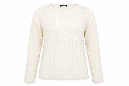 Womens UK Size S Bonmarché Ivory Pullover Jumper