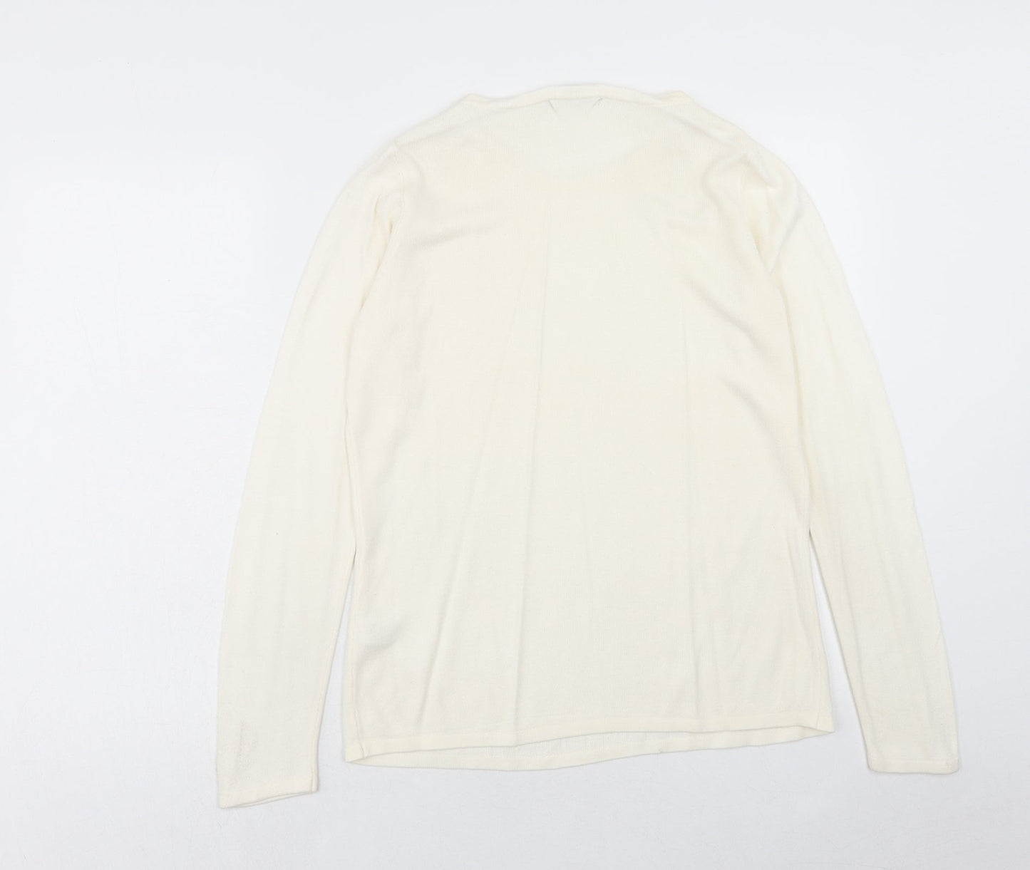 Womens UK Size S Bonmarché Ivory Pullover Jumper
