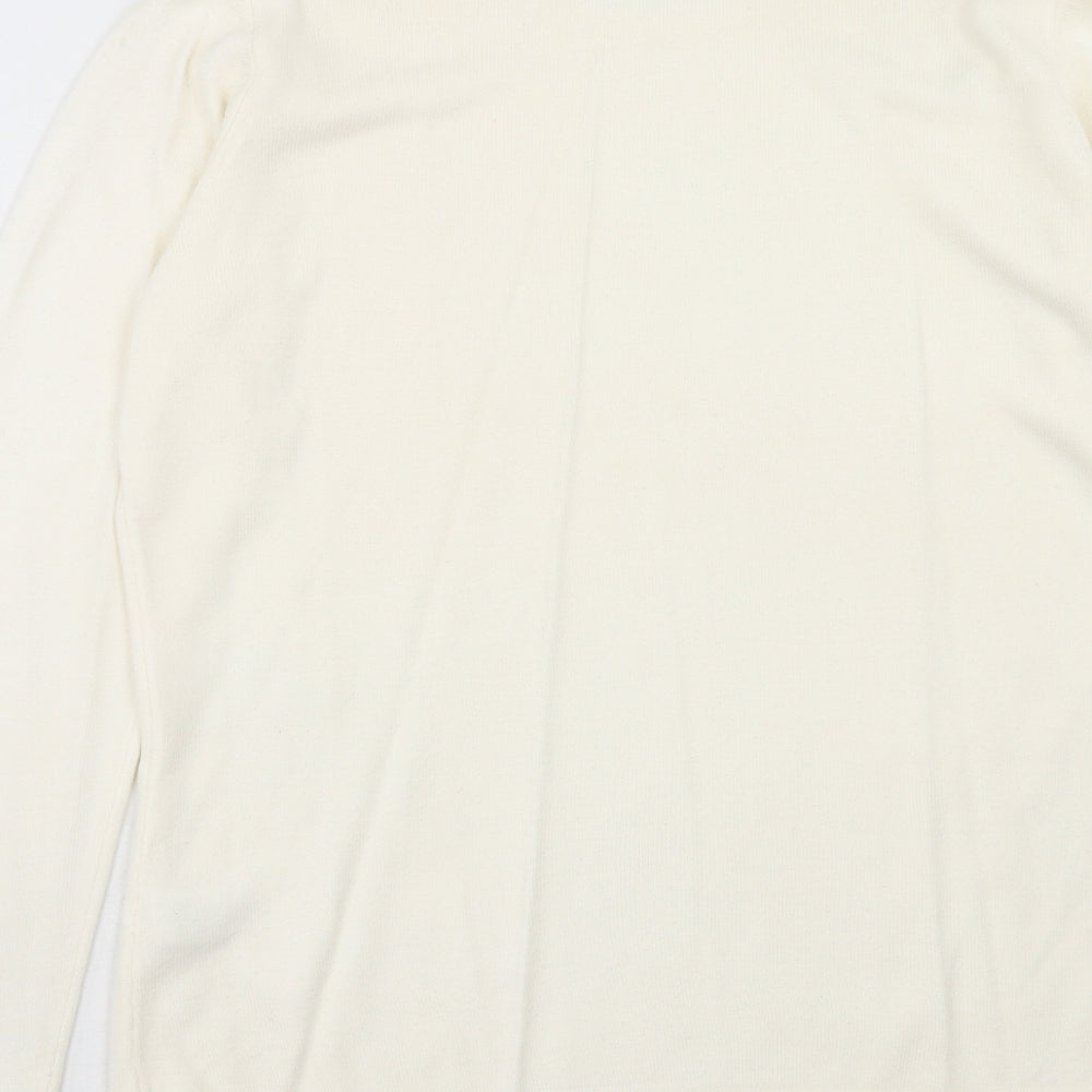Womens UK Size S Bonmarché Ivory Pullover Jumper