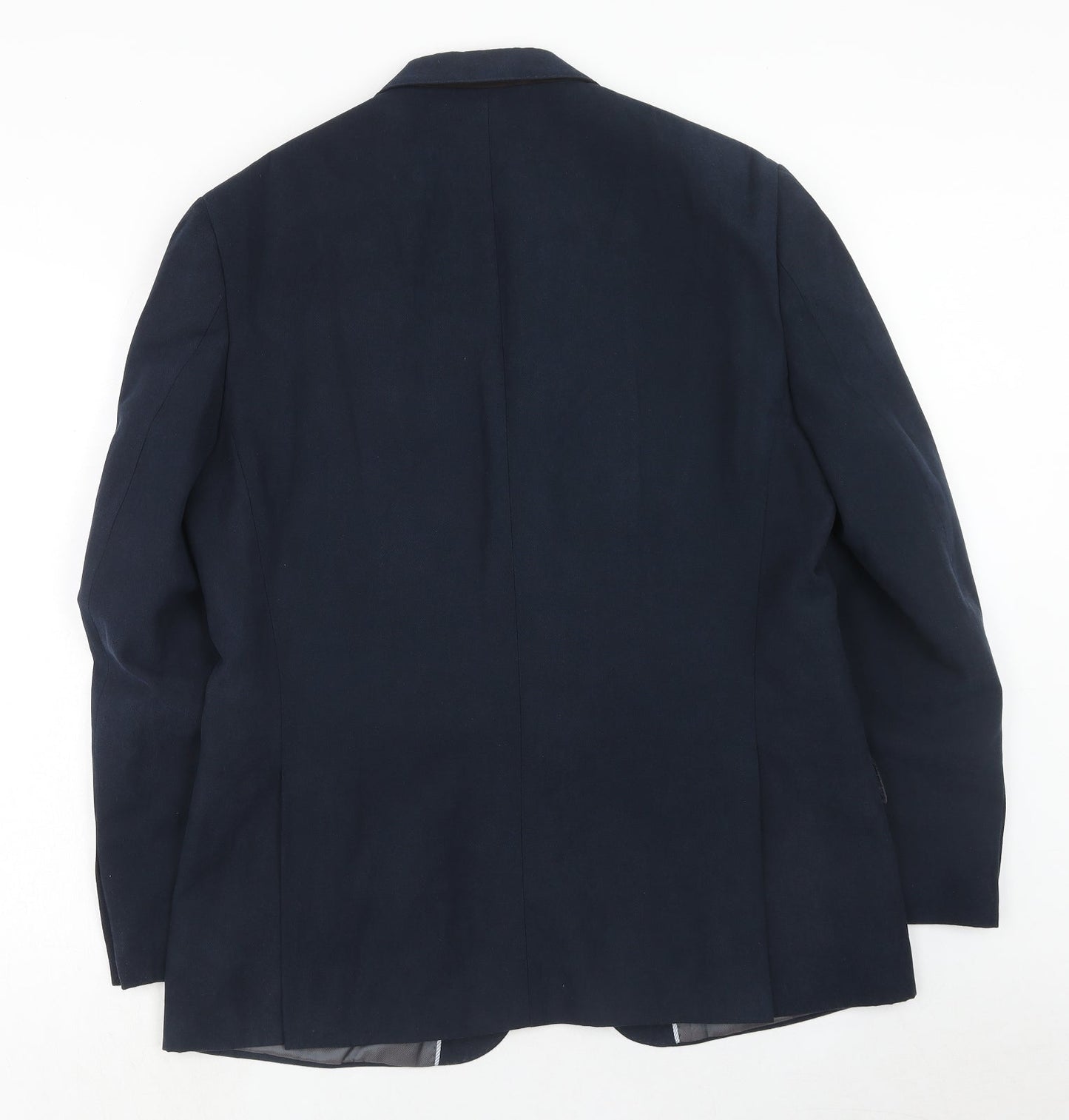 Mens UK Size 42 Marks and Spencer Regular Blue Suit Jacket