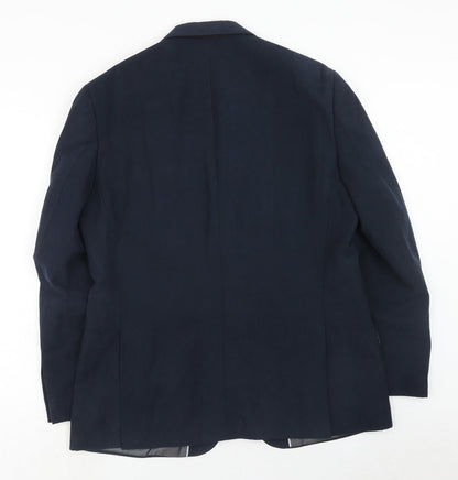 Mens UK Size 42 Marks and Spencer Regular Blue Suit Jacket