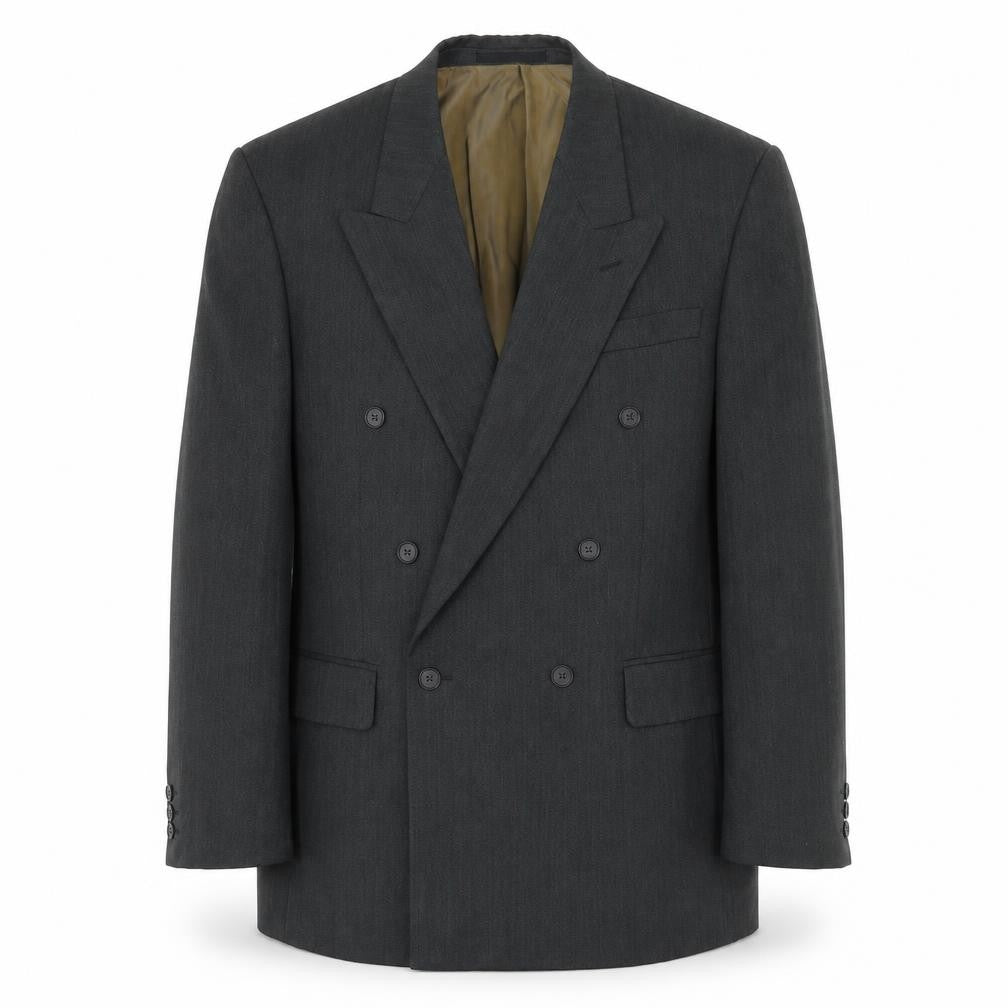 Mens UK Size 40 Preworn Regular Grey Suit Jacket