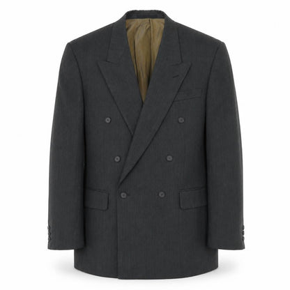 Mens UK Size 40 Preworn Regular Grey Suit Jacket
