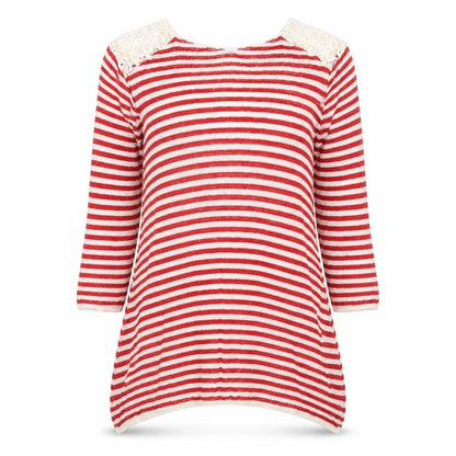 Womens UK Size S Zara Red Pullover Jumper