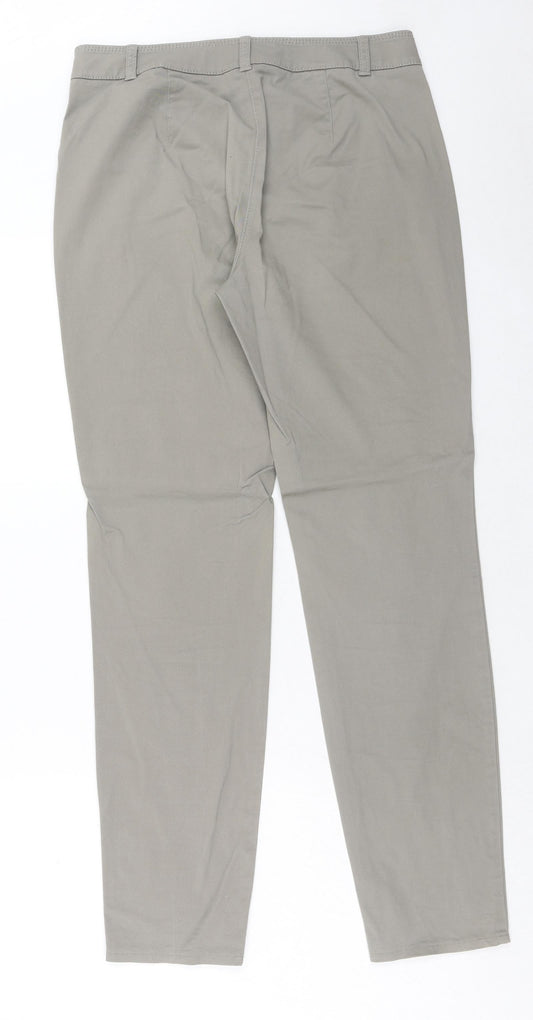 Womens UK Size 10 Gerry Weber Regular Fit  Beige Trousers