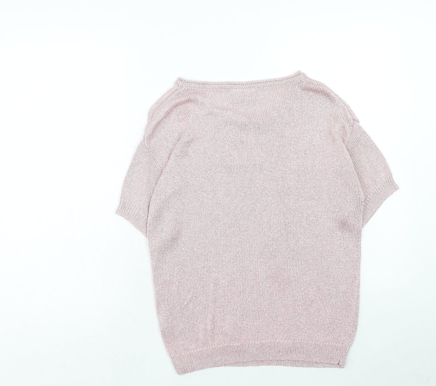 Womens UK Size S Wallis Pink Basic T-Shirt