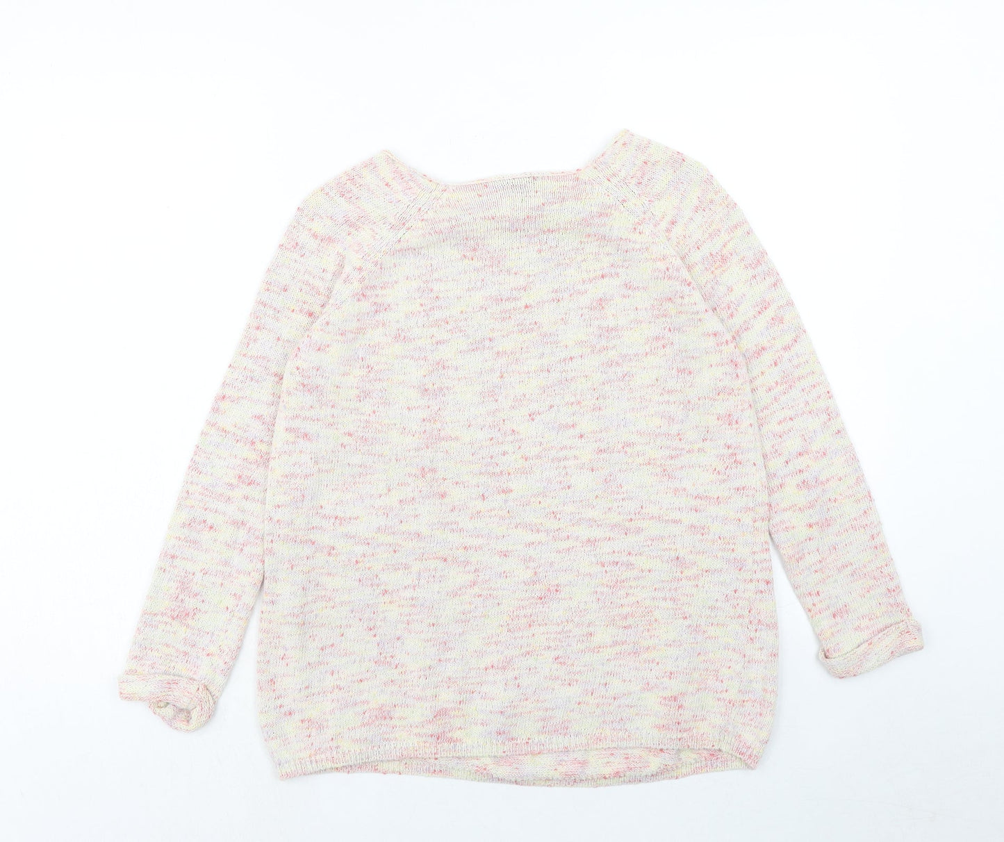 Womens UK Size 6 Topshop Pink Pullover Jumper