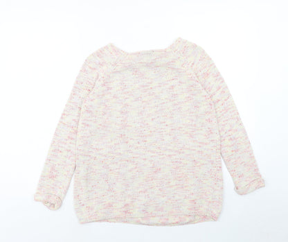 Womens UK Size 6 Topshop Pink Pullover Jumper