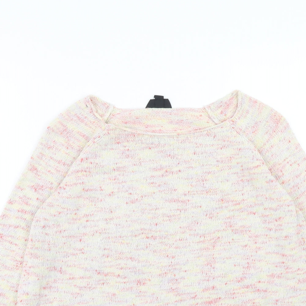 Womens UK Size 6 Topshop Pink Pullover Jumper