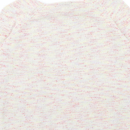 Womens UK Size 6 Topshop Pink Pullover Jumper