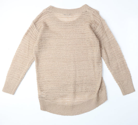 Womens UK Size M Dorothy Perkins Pink Pullover Jumper