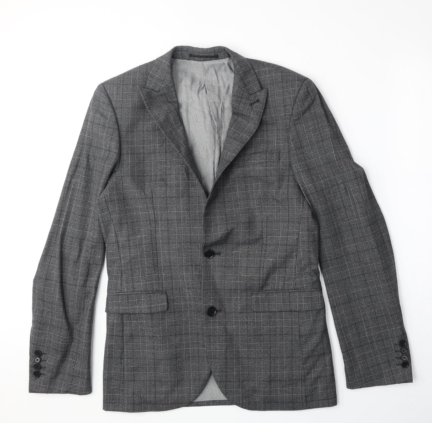 Mens UK Size 38 NEXT Regular Grey Suit Jacket