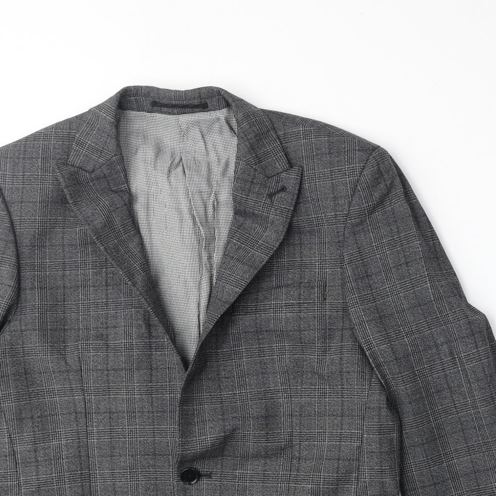 Mens UK Size 38 NEXT Regular Grey Suit Jacket