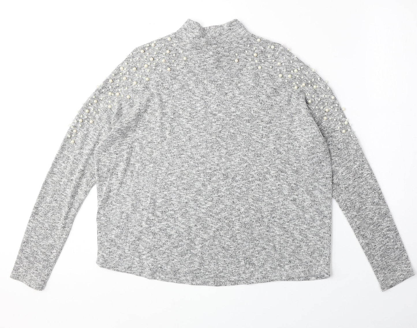 Womens UK Size S H&M Grey Pullover Jumper