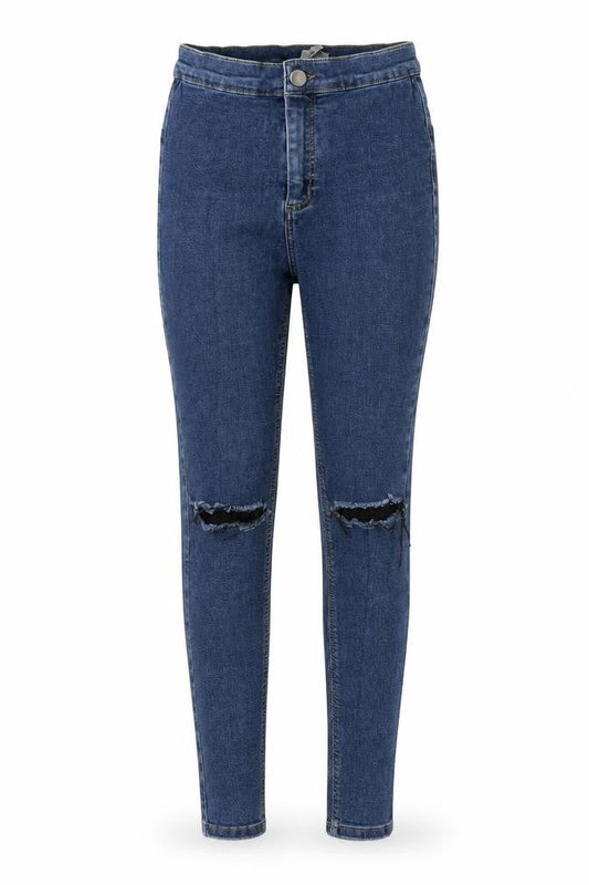 Womens UK Size 26 in Topshop Regular Fit Jegging Beige Jeans