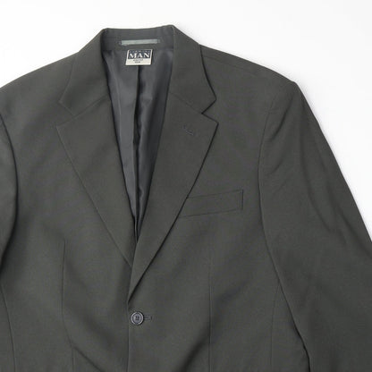 Mens UK Size 40 Premier Man Regular Grey Suit Jacket