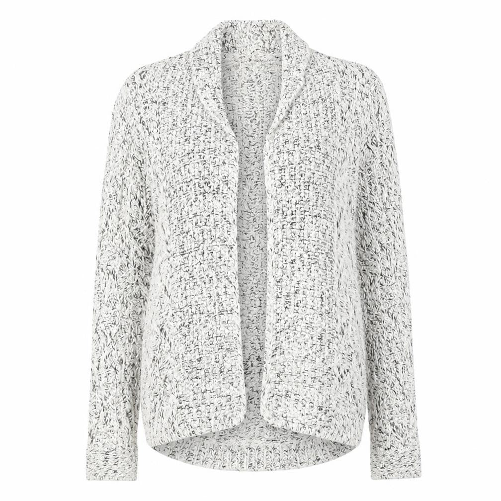 Womens UK Size 10 marks Grey Cardigan Jumper