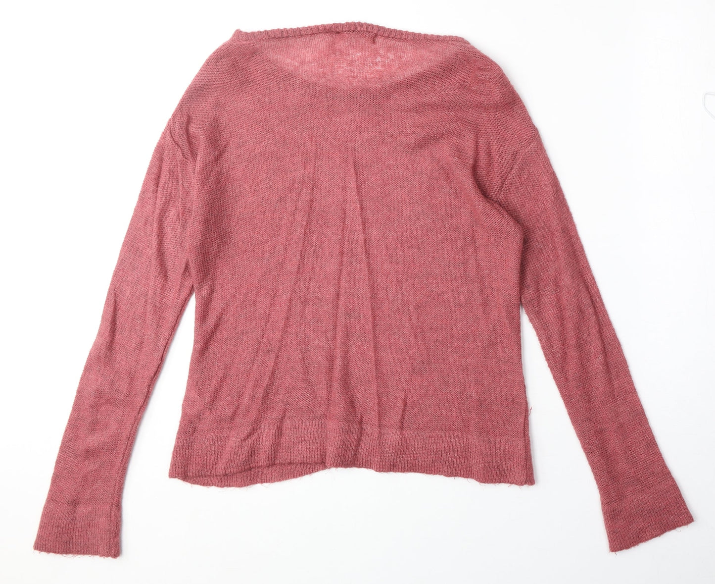 Womens UK Size M Marks and Spencer Pink Pullover Jumper