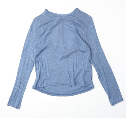 Womens UK Size L H&M Blue Pullover Jumper