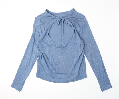 Womens UK Size L H&M Blue Pullover Jumper