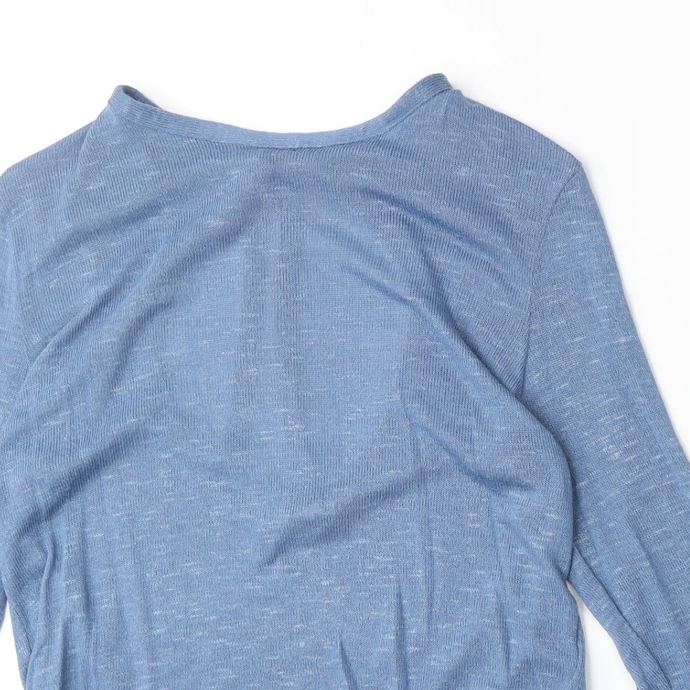 Womens UK Size L H&M Blue Pullover Jumper