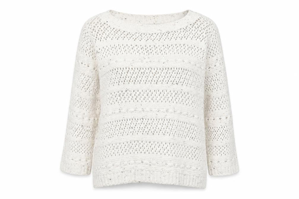 Womens UK Size 14 Atmosphere Beige Pullover Jumper