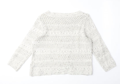 Womens UK Size 14 Atmosphere Beige Pullover Jumper