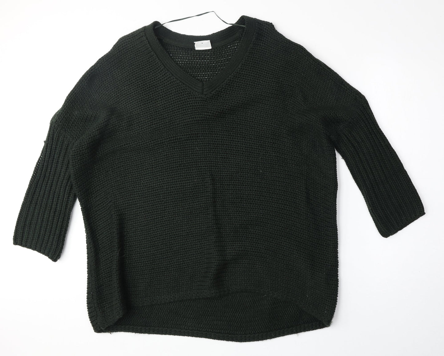Womens UK Size M Noisy may Green Pullover Jumper