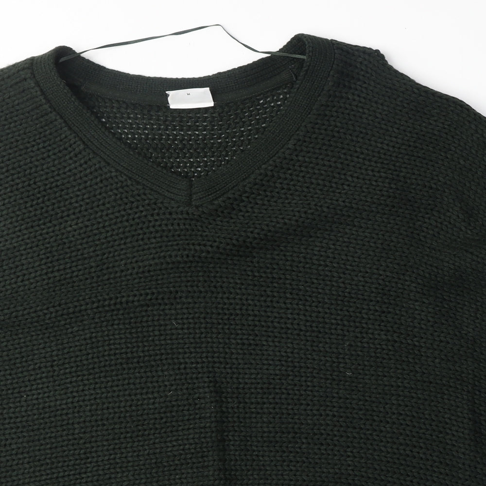 Womens UK Size M Noisy may Green Pullover Jumper