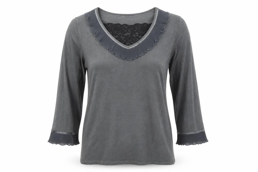 Womens UK Size 14 Marks and Spencer Grey Pullover Jumper