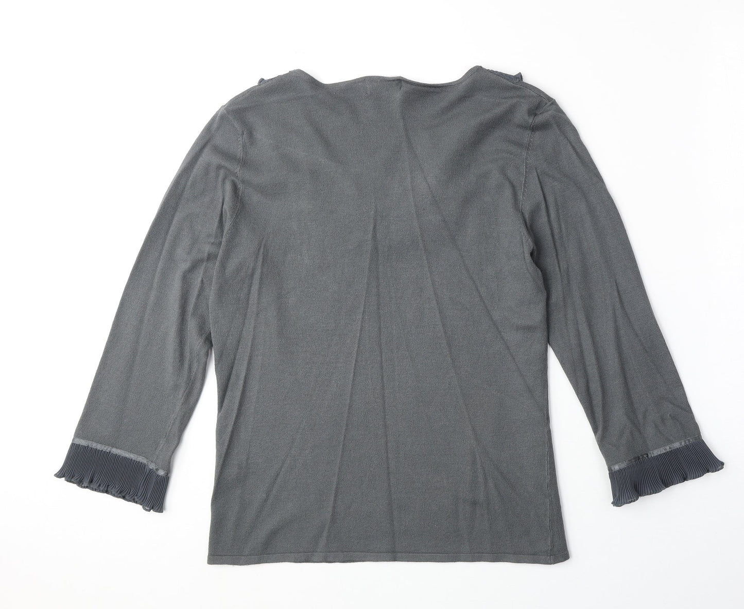 Womens UK Size 14 Marks and Spencer Grey Pullover Jumper