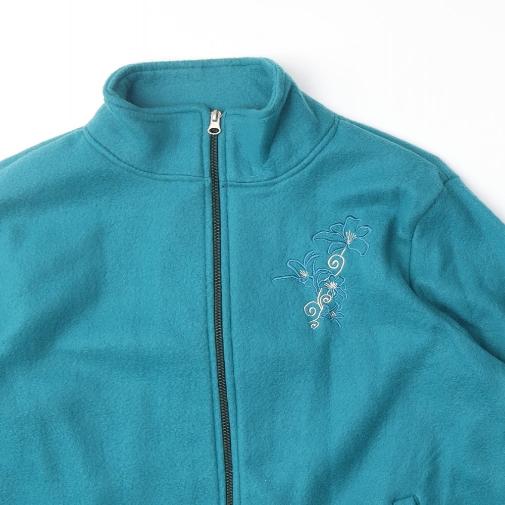 Womens UK Size M Anne De Lancay Blue Jacket