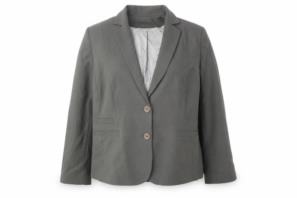Womens UK Size 18 Busy Regular Grey Suit Jacket