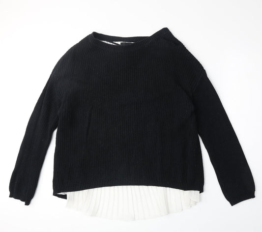 Womens UK Size 16 Atmosphere Black Pullover Jumper