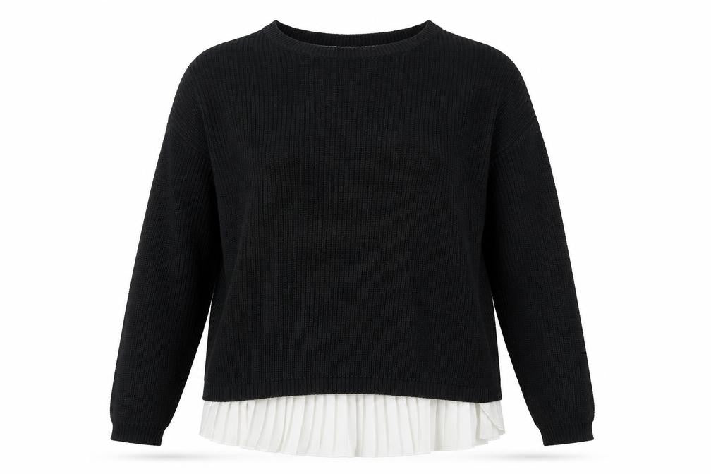 Womens UK Size 16 Atmosphere Black Pullover Jumper