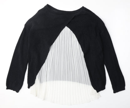Womens UK Size 16 Atmosphere Black Pullover Jumper
