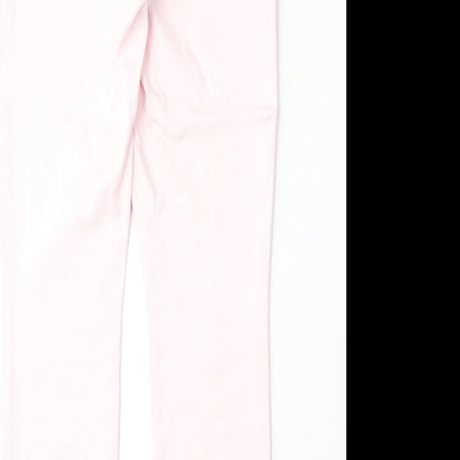 Womens UK Size 27 in Gap Regular Fit Straight Pink Jeans