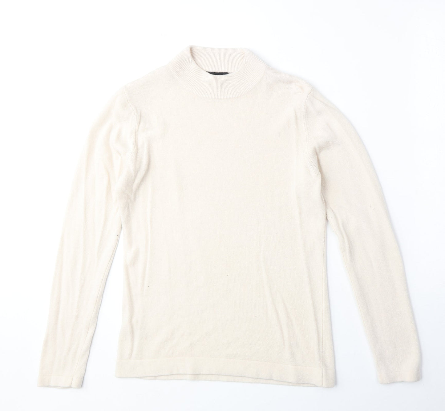 Womens UK Size 12 Soon Beige Pullover Jumper