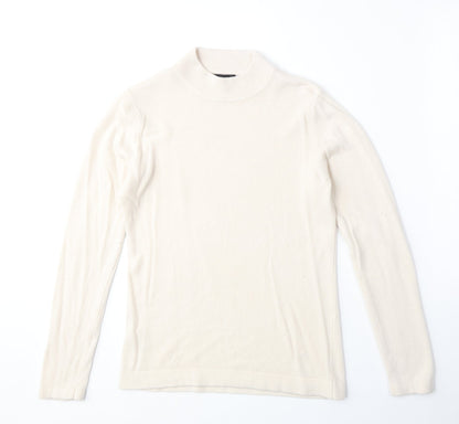 Womens UK Size 12 Soon Beige Pullover Jumper