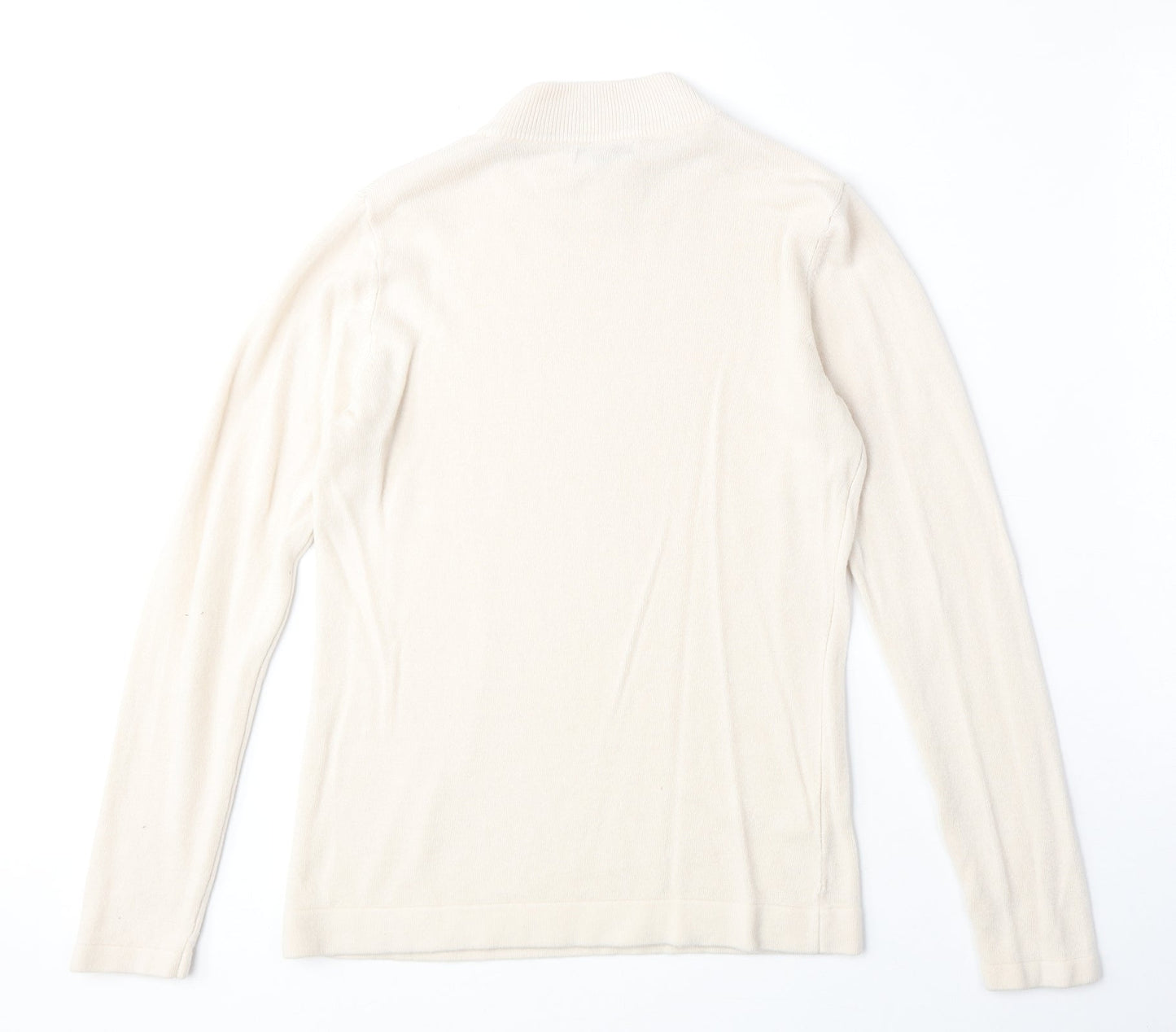 Womens UK Size 12 Soon Beige Pullover Jumper