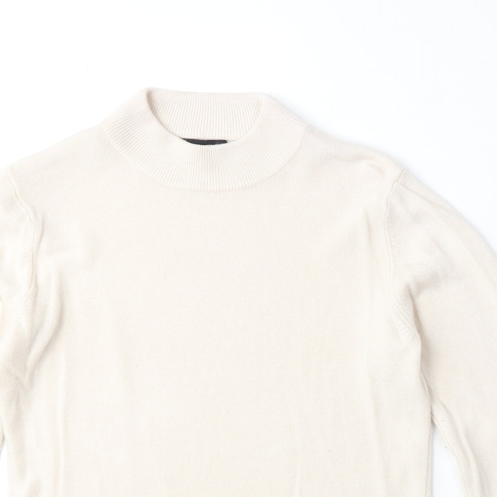 Womens UK Size 12 Soon Beige Pullover Jumper
