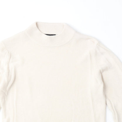 Womens UK Size 12 Soon Beige Pullover Jumper