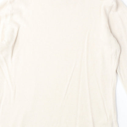 Womens UK Size 12 Soon Beige Pullover Jumper