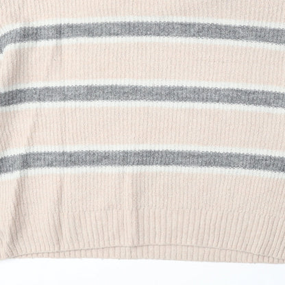 Womens UK Size XS Divided by H&M Pink Pullover Jumper