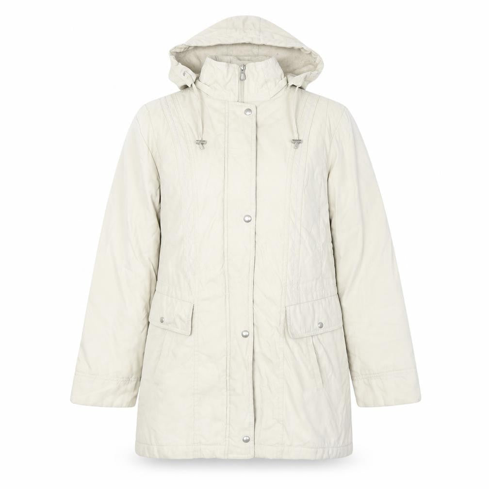Womens UK Size M BM Beige Parka Coat