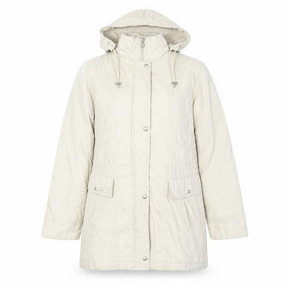 Womens UK Size M BM Beige Parka Coat