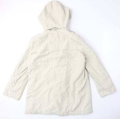 Womens UK Size M BM Beige Parka Coat