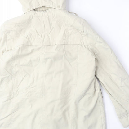 Womens UK Size M BM Beige Parka Coat